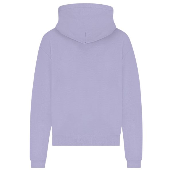 Flâneur Printed Logo Hoodie Paars