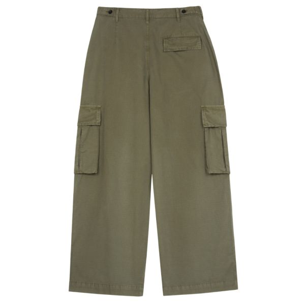 Flâneur Ripstop Cargo Broek Donker Groen