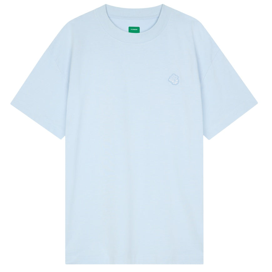 Flâneur Rubber Blossom T-shirt Licht Blauw