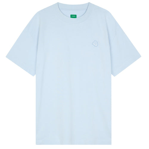 Flâneur Rubber Blossom T-shirt Licht Blauw