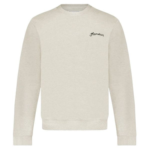 Flâneur Signature Sweater Grijs
