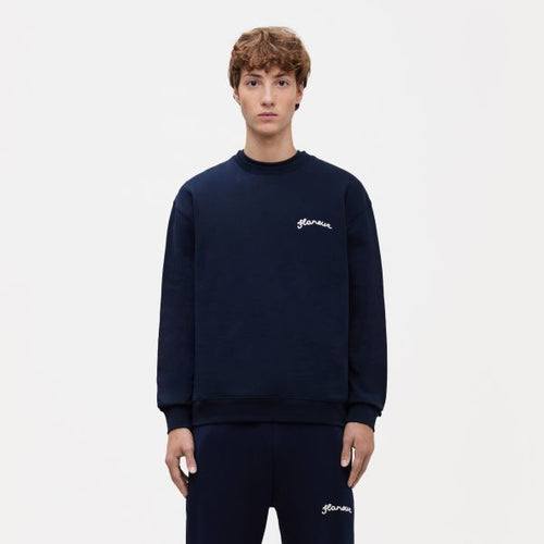 Flâneur Signature Sweater Navy