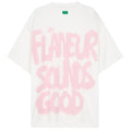 Flâneur Sounds Good Spray T-shirt Wit