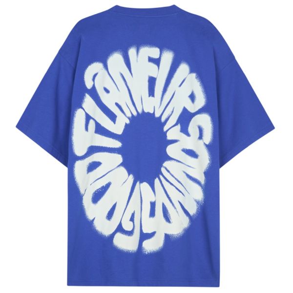 Flâneur Sounds Good T-shirt Blauw