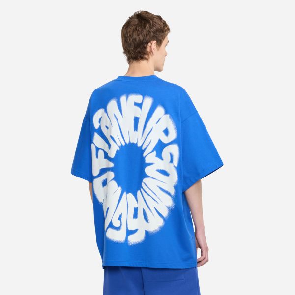Flâneur Sounds Good T-shirt Blauw