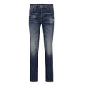 flaneur homme cut off skinny jans donker blauw