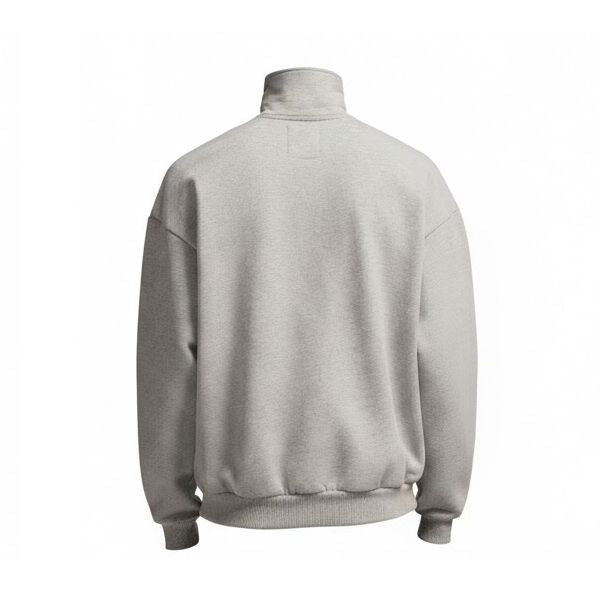 ANGE Projects Half Zip Sweater Grijs