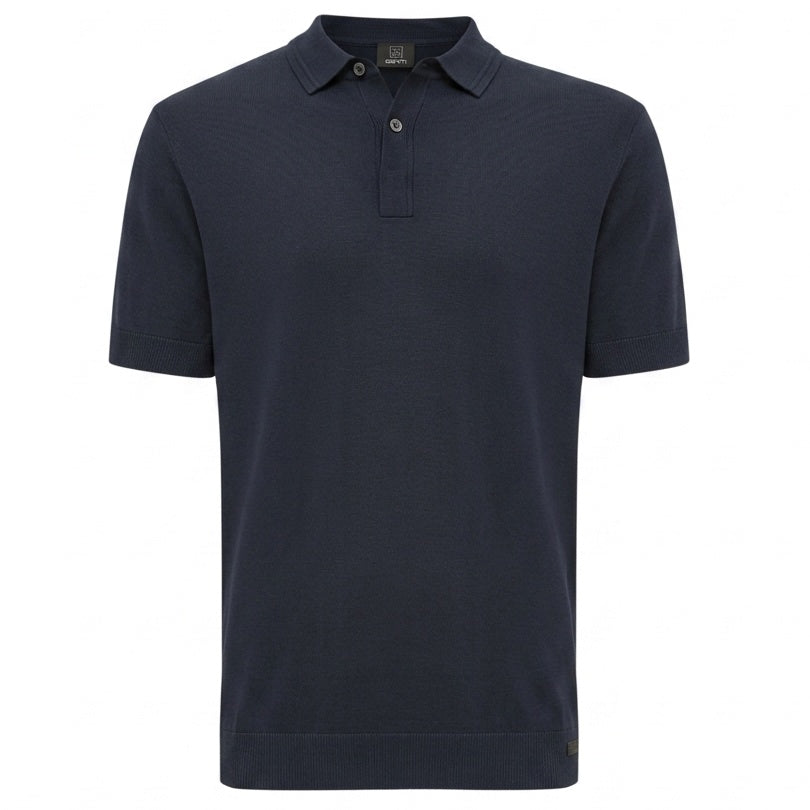 Genti 2 Buttons Polo Navy