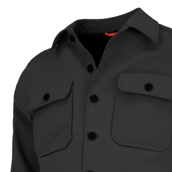 Genti Bucks Overshirt Zwart
