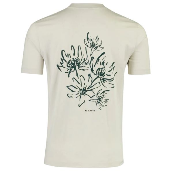 Genti Flower T-shirt Off White