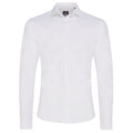 Genti Fresno Skin Fit Overhemd Wit