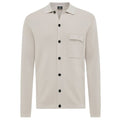 Genti Knitted Buttons Vest Beige