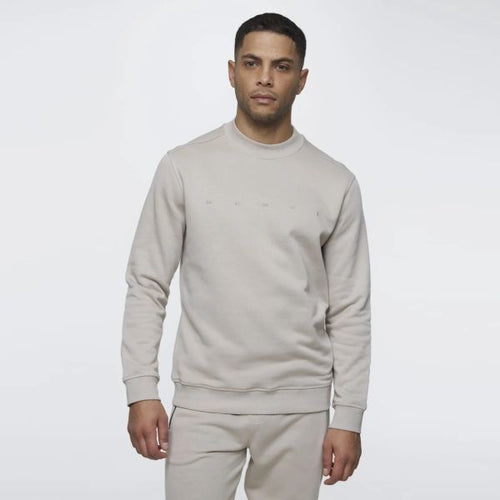 Genti Logo Sweater Beige