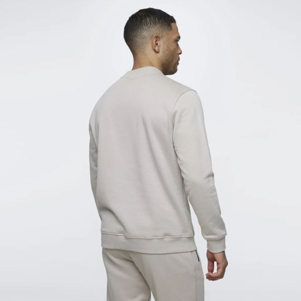 Genti Logo Sweater Beige