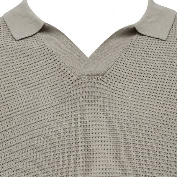 Genti No Buttons Polo Bruin