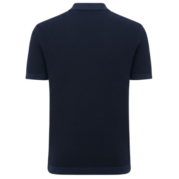 Genti No Buttons Polo Navy