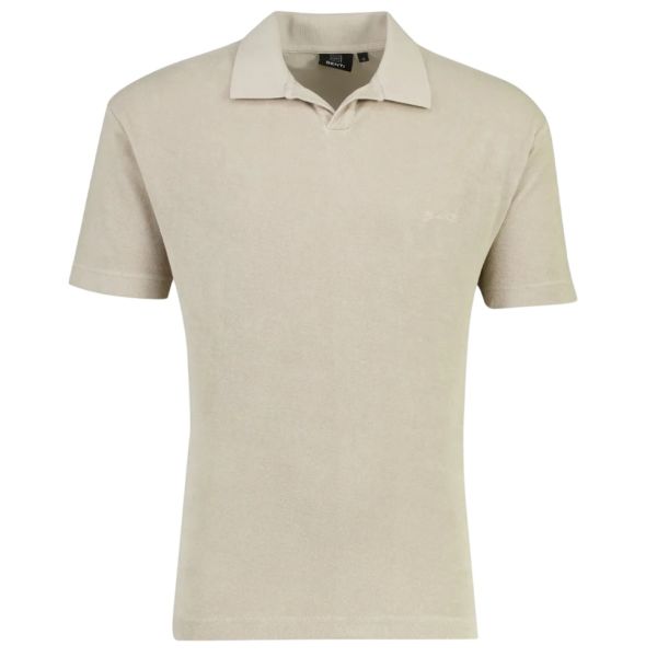 Genti No Buttons Polo Beige