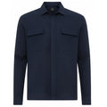 Genti Pharrel Relaxed Overshirt Navy