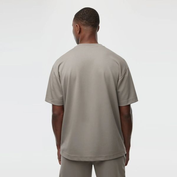 Genti Relaxed Fit T-shirt Bruin