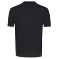 Genti Round Knitted T-shirt Navy