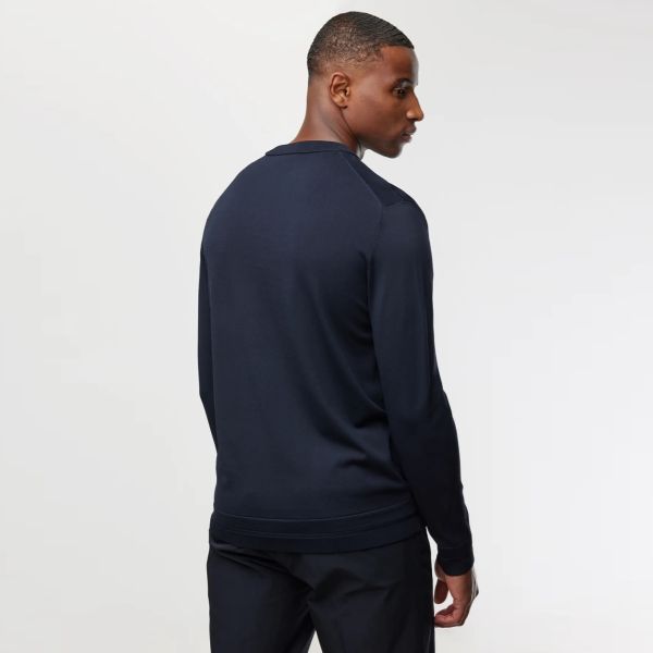 Genti Round Trui Navy
