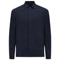 Genti Ryder Relaxed Overshirt Navy