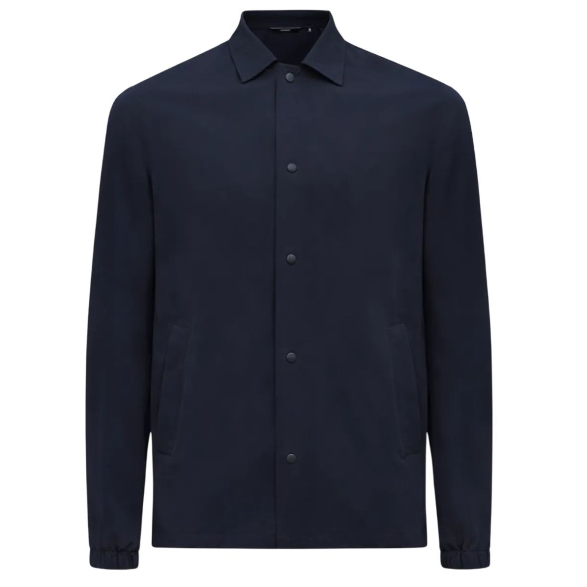 Genti Ryder Relaxed Overshirt Navy