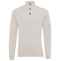 Genti Turtle 3 Buttons Sweater Beige