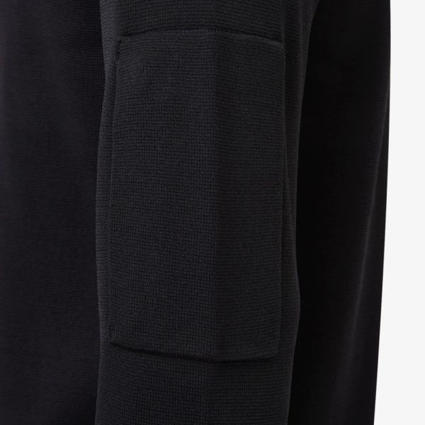 Genti Turtle 3 Buttons Sweater Zwart