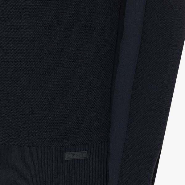 Genti Turtle Sweater Navy