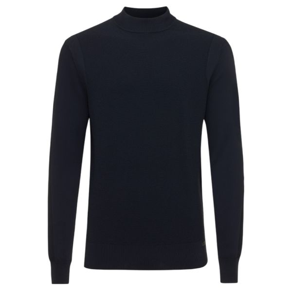 Genti Turtle Sweater Navy
