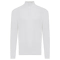 Genti Turtle Zip Sweater Off White