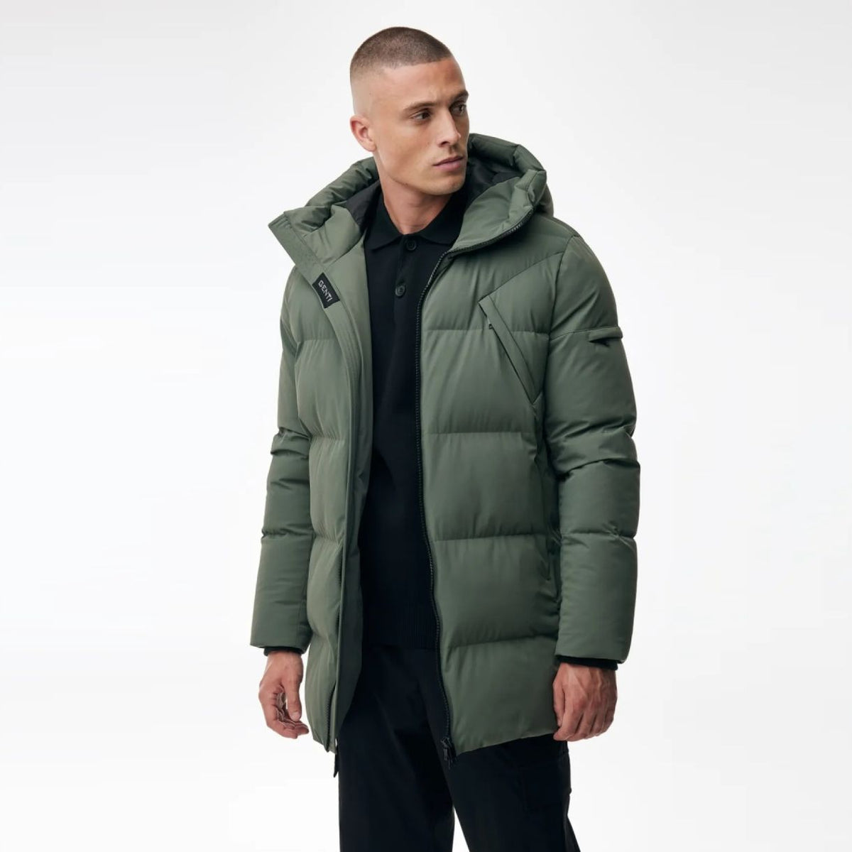 Genti Chris Parka Groen