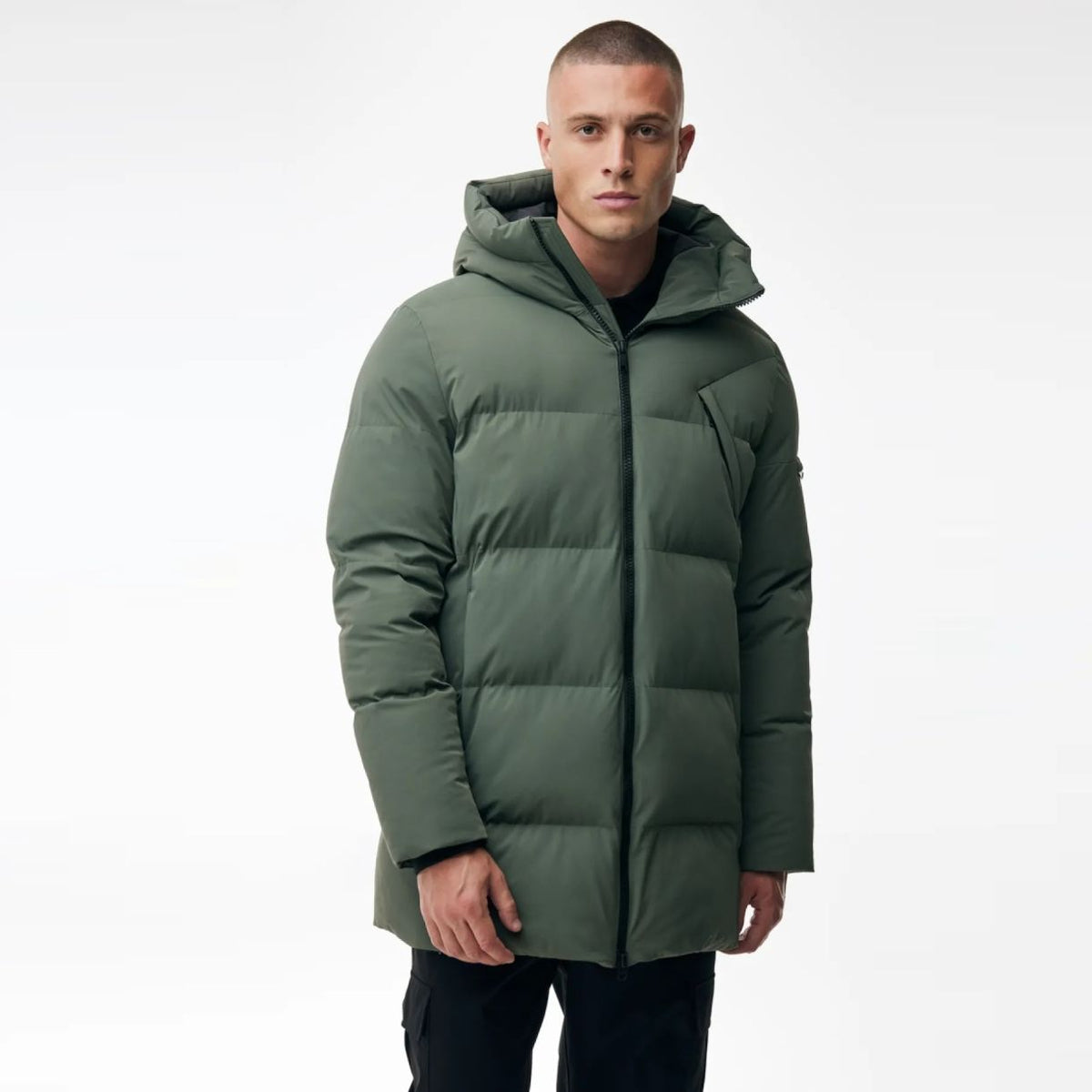 Genti Chris Parka Groen