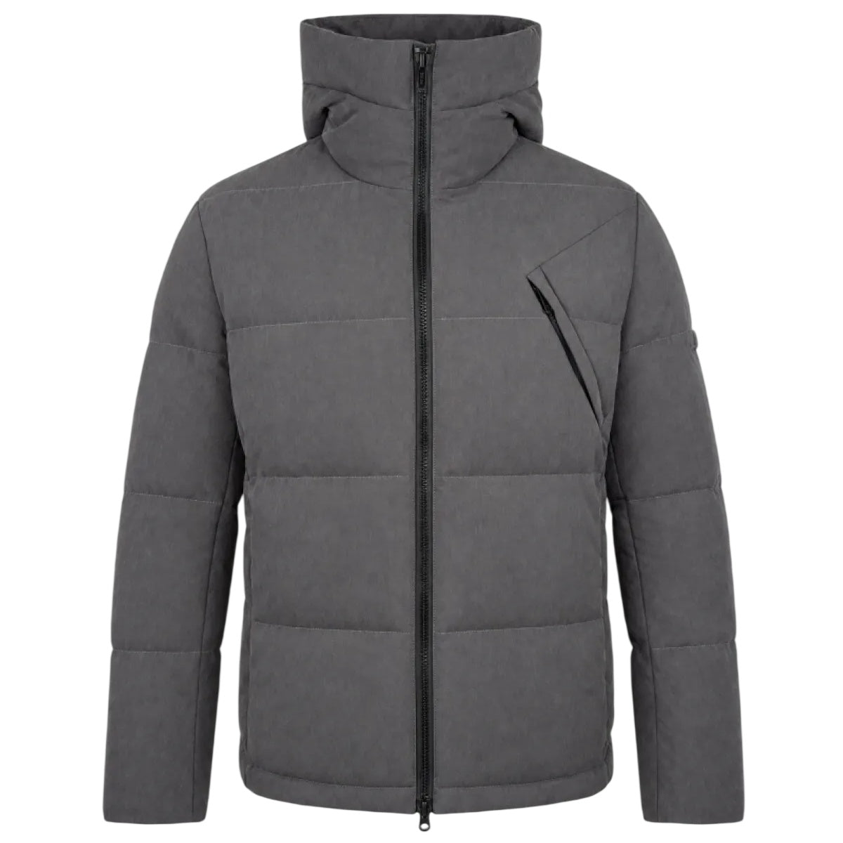 Genti Cross Monogram Puffer Antraciet