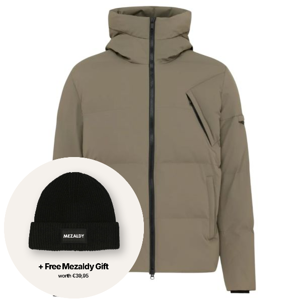 Genti Cross Puffer Bruin