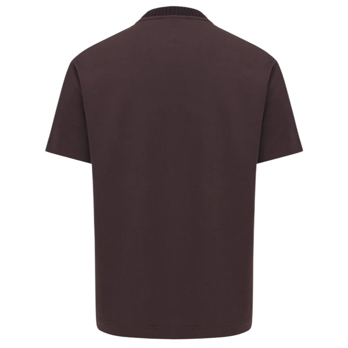 Genti Embroidered Logo T-shirt Bordeaux