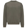 Genti Logo Sweater Donker Groen