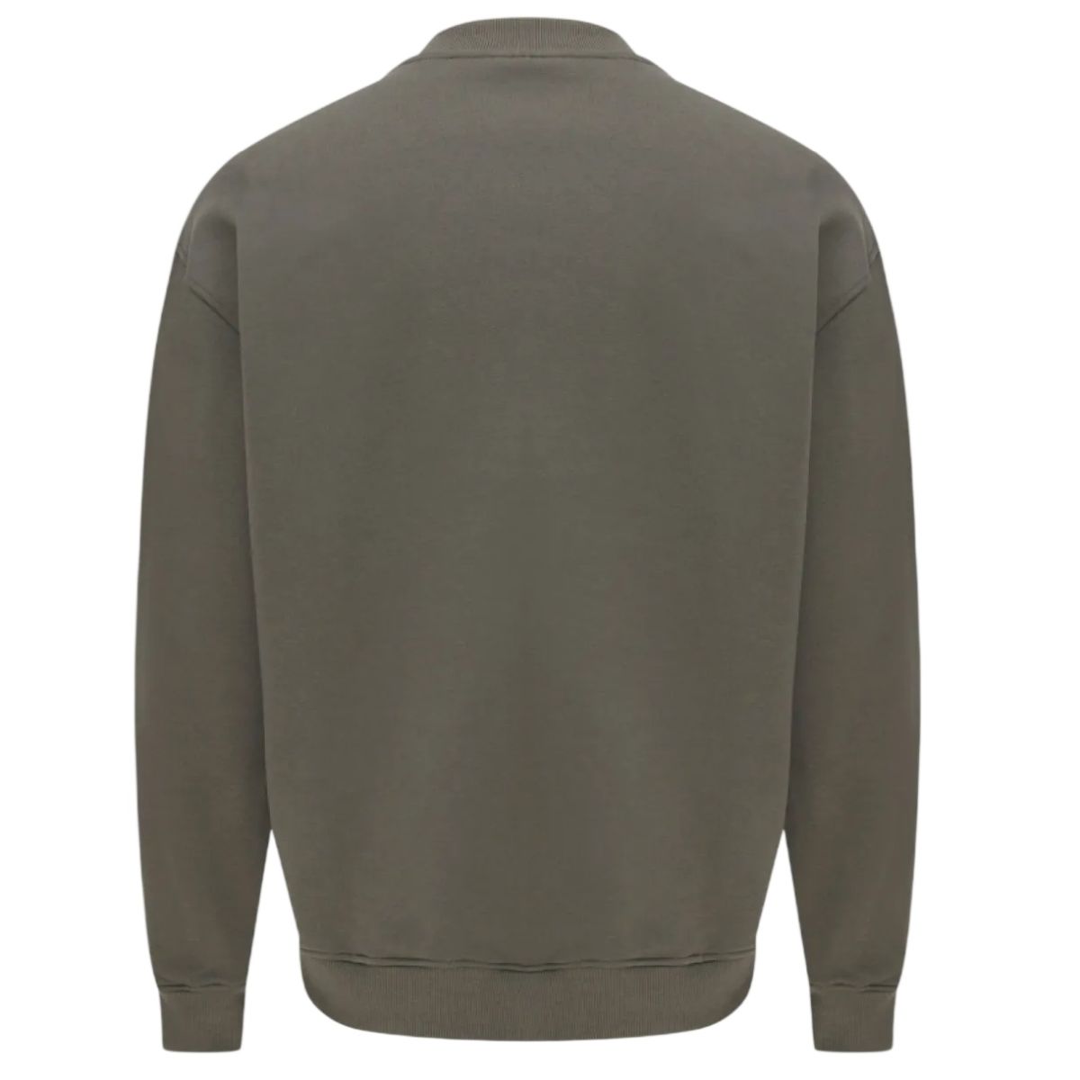 Genti Logo Sweater Donker Groen