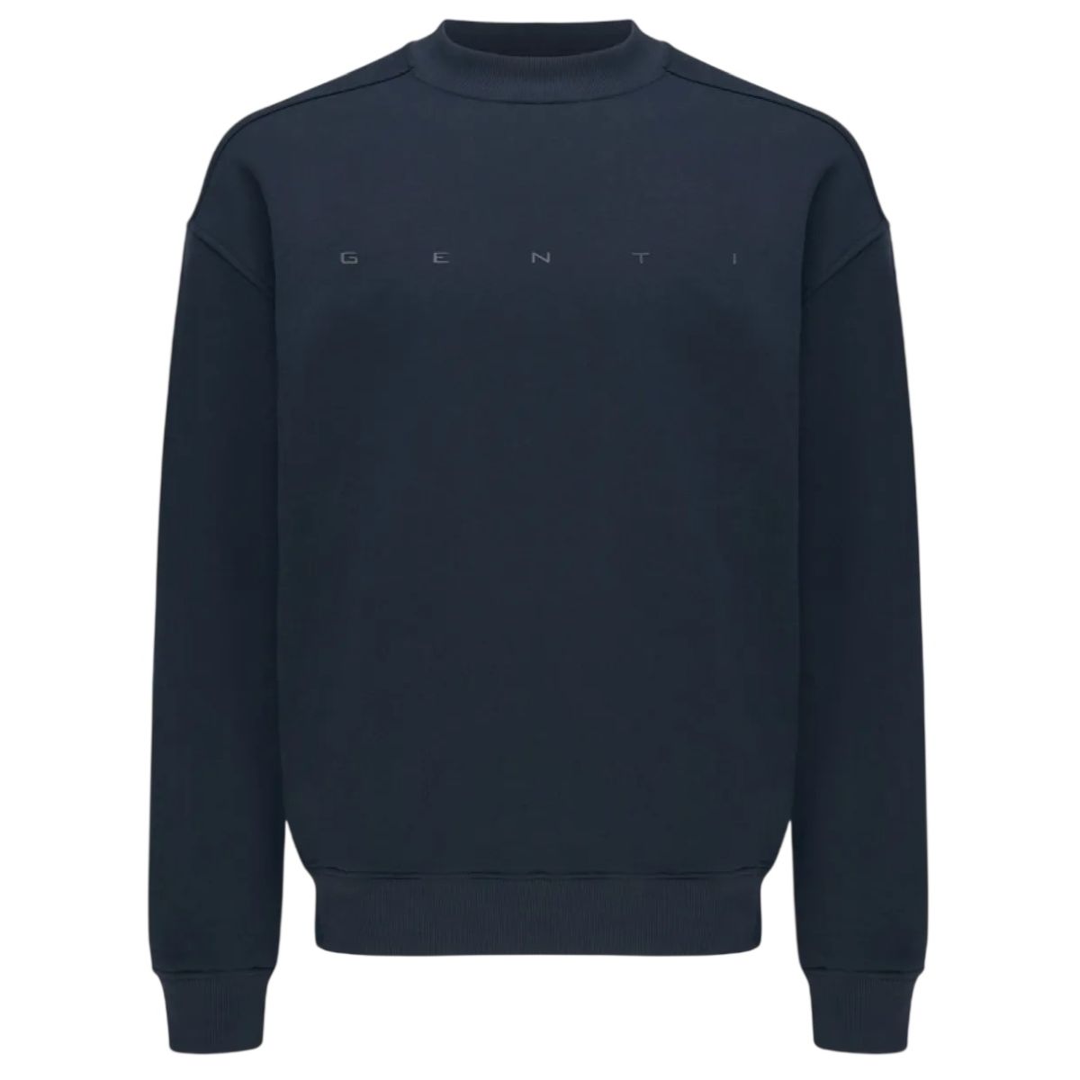 Genti Logo Sweater Navy