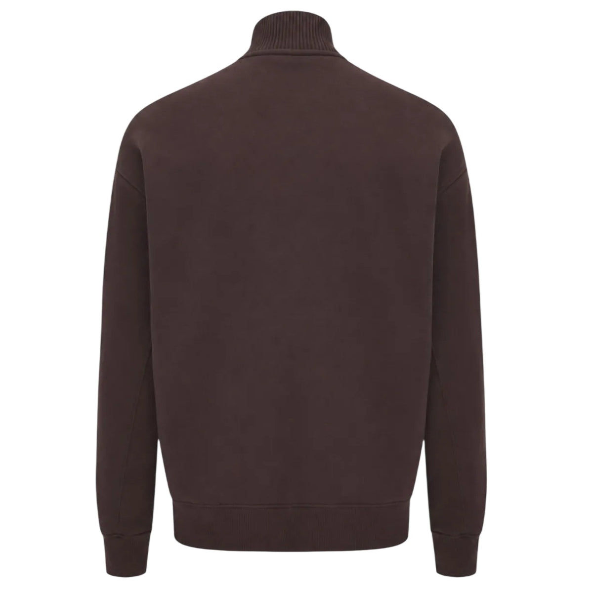 Genti Logo Turtle Half Zip Sweater Bordeaux