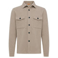 Genti Midtown Overshirt Beige