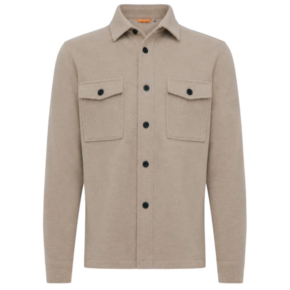 Genti Midtown Overshirt Beige