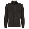 Genti Midtown Overshirt Bruin