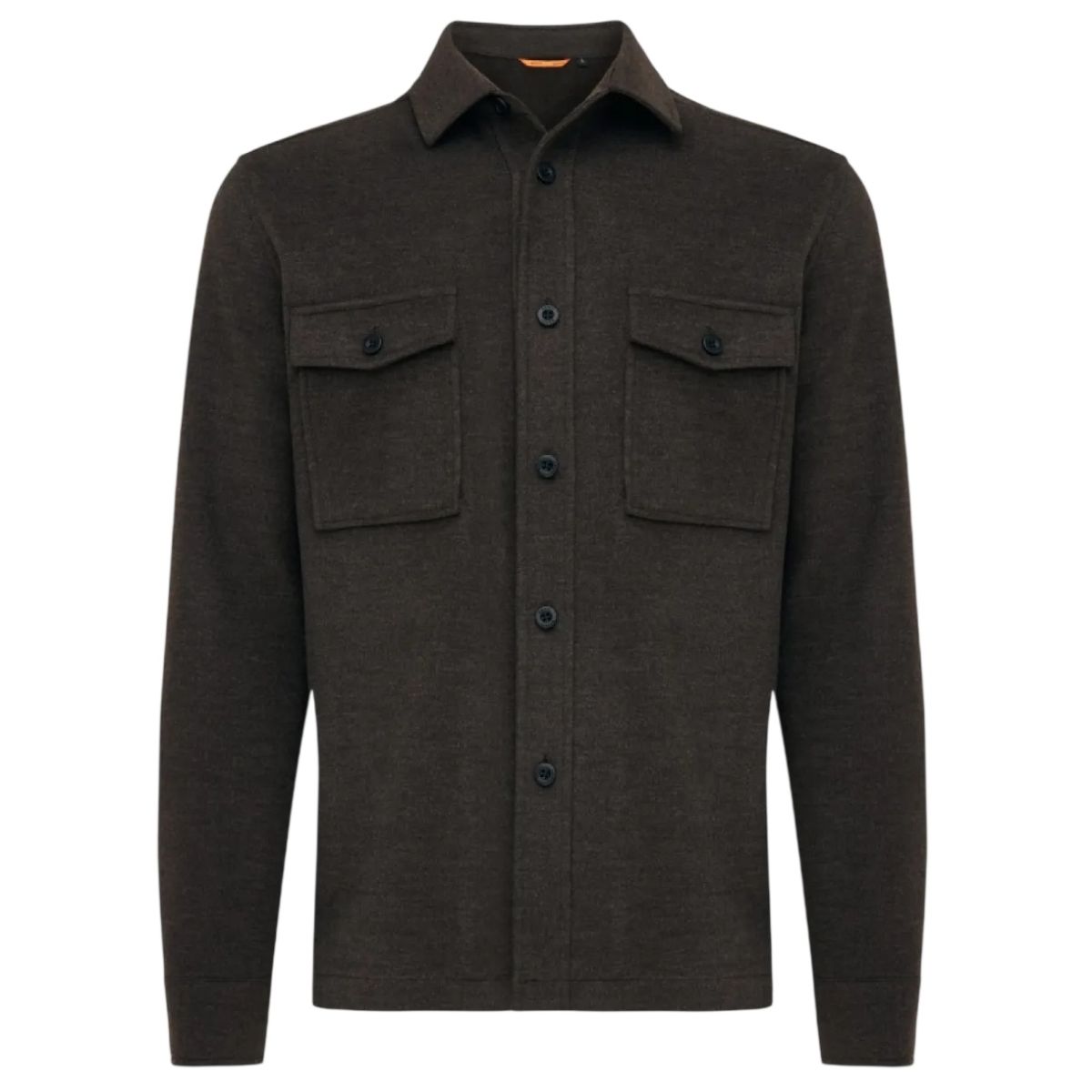 Genti Midtown Overshirt Bruin