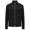 Genti Oaks Zip Overshirt Bruin