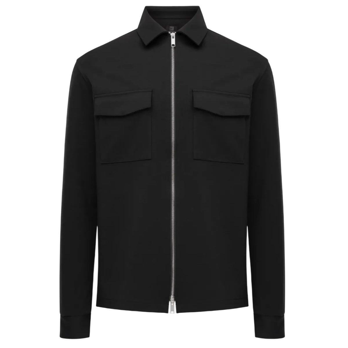 Genti Oaks Zip Overshirt Bruin
