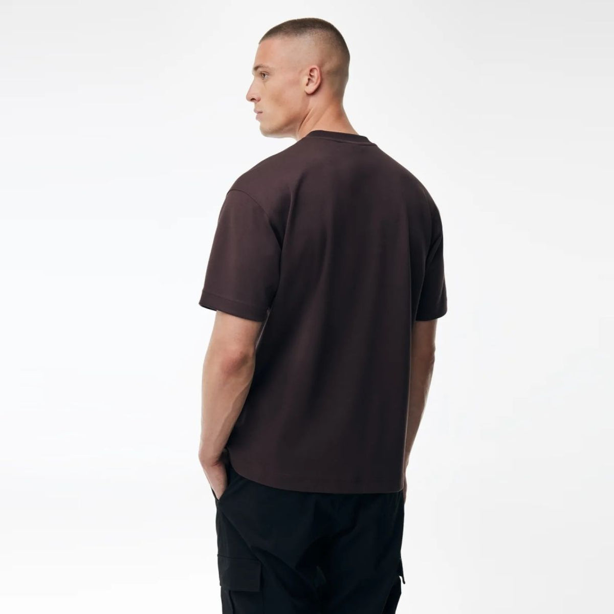 Genti Relaxed Fit T-shirt Bordeaux