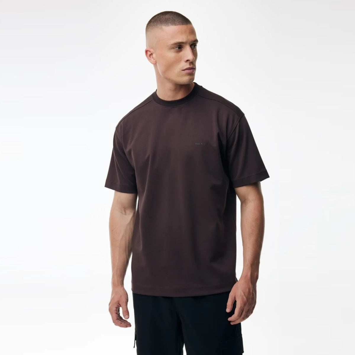 Genti Relaxed Fit T-shirt Bordeaux