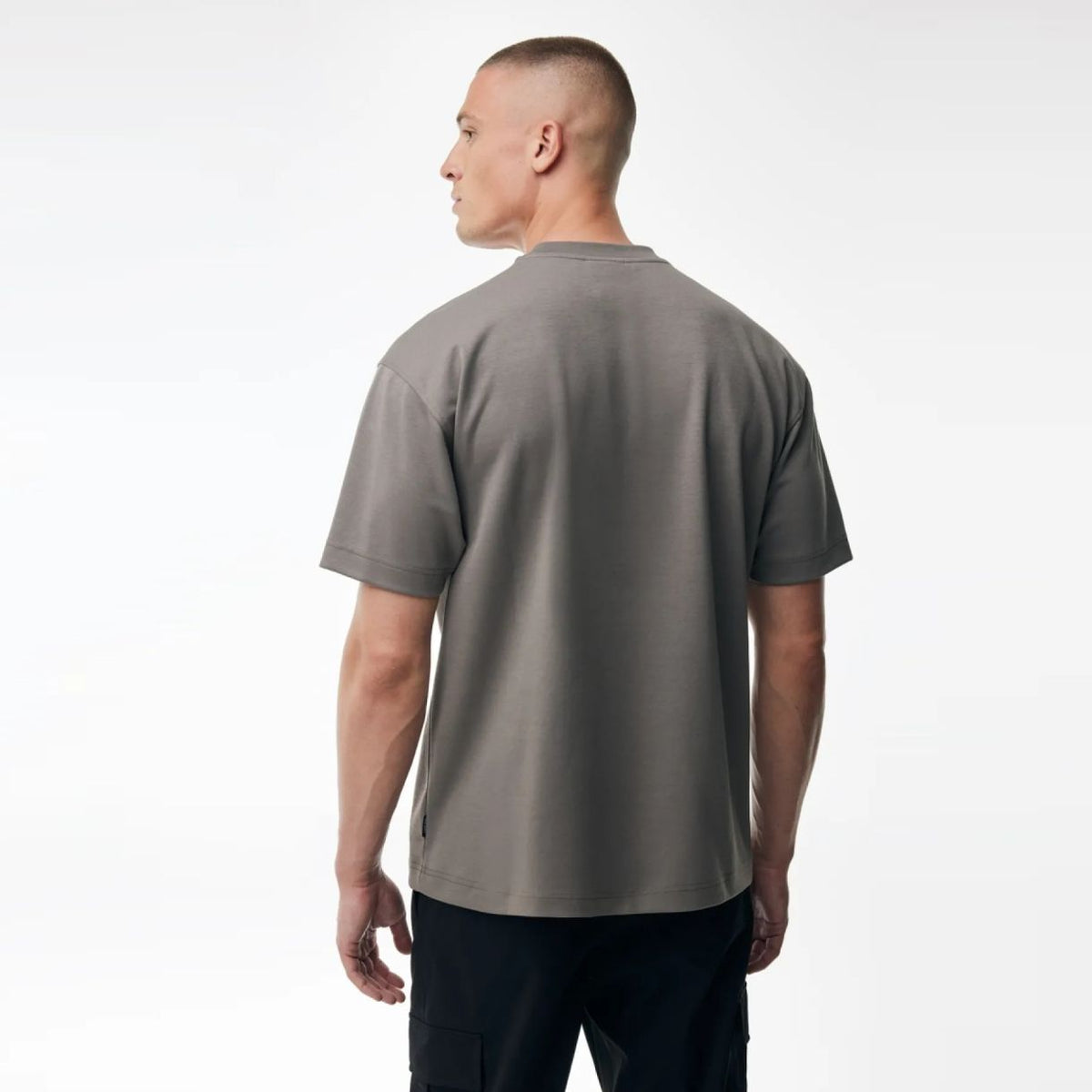 Genti Relaxed Fit T-shirt Bruin